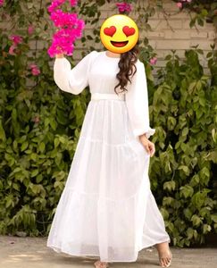 Elegant White Maxi Dress