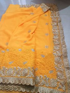 Heavy Work Party Wear Saree