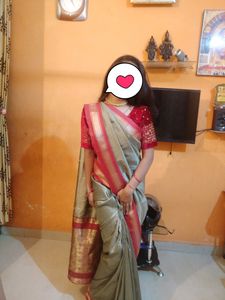 Gray Saree ❤️😍