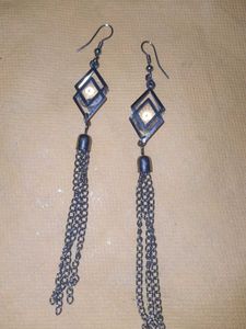 Geometric Dangle Earrings