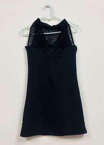 Black Lace Mini Dress