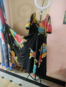 Flared Dress..BLACK