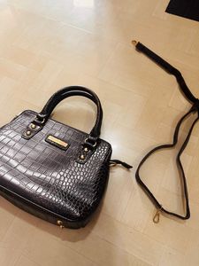 Never Used Lino Perros Faux Leather Handbag