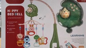 Musical Cot Mobile Crib Bed Bell Hanging