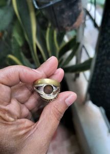 Vintage Silver 925 Rings With Tiger Eye
