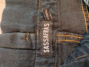 Sassafras Bluish -charcoal Paperbag Jeans