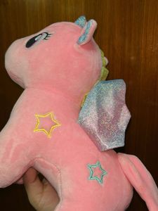 Pink Plush Unicorn Toy