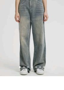 Vintage Wash Straight Leg Jean