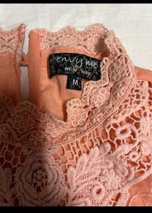 Peach Lace Top🧡🧡