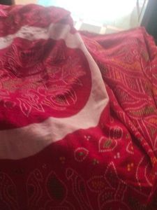 Red Bandhani Dupatta