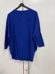 Cobalt Crush! Effortless Chic Crepe Top 💙