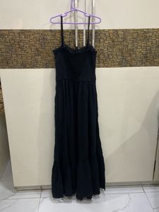 maxi dress black colour