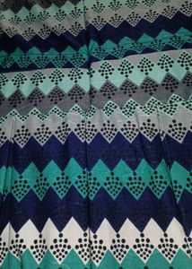 Mix Colours Patterns Short Dress
