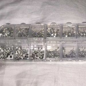 Rhinestone Nail Art Set