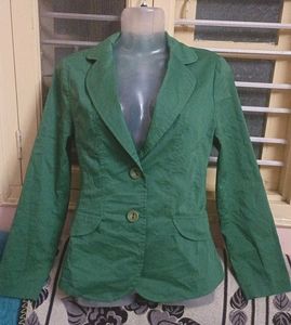 Light Green Summer Korean Blazer
