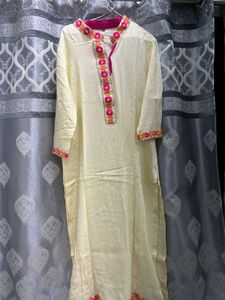 Beautiful Krti With Heavy Lace ❤️M Size