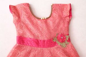 Adorable Pink Lace Dress