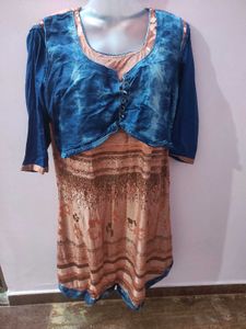Xxl Stylish Dress with Jacket