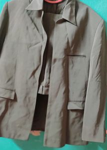 coat pant grey colour