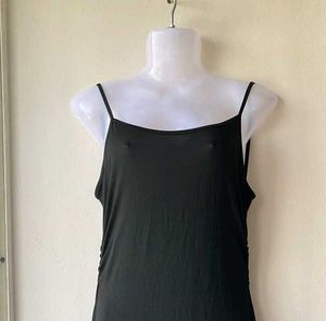 Elegant Black Slip Dress