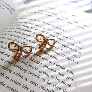 Korean Bow Earrings