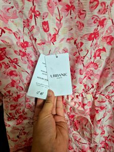 URBANIC Pink Floral Dress | 36 To 40