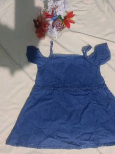 A Pure Denim Frock