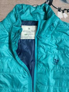 Teal Puffer Jacket