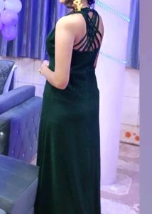 Shimmer Green Gown 💚