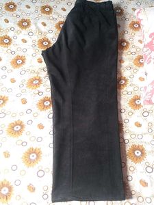 Black Baggy Corduroy Pants