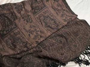 Black Designer Stole (Women)