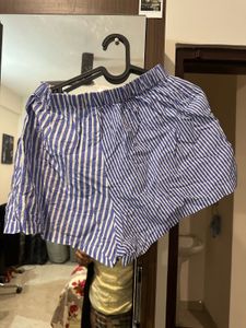 Striped Blue &amp; White Shirt