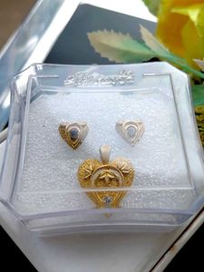 Sri Hari Heart Jewelry Set