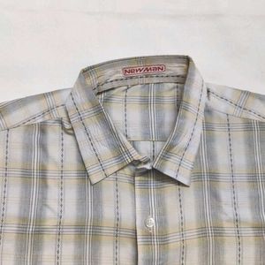 Newman Plaid Shirt - 36