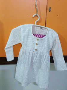 Girls 13-14 Years Kurti And Dhoti Set