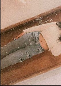 Distressed Light Wash Denim Jeans