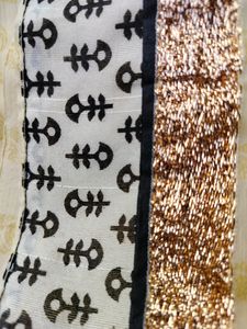 Elegant saree - Cream colour