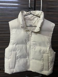 Zara Sleeveless Puffer Jacket- Fits Bust 34/36
