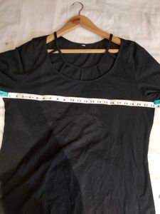 Beautiful Black Over Size Long Sleeve Top