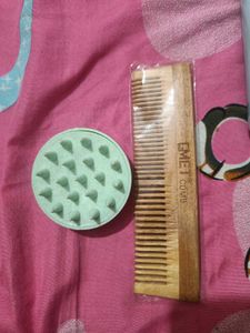 Pack Of 4 , 2 Shampoo, Neem Comb,