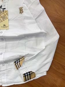 Burberry White Shirt