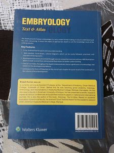 Embryology Text And Atlas