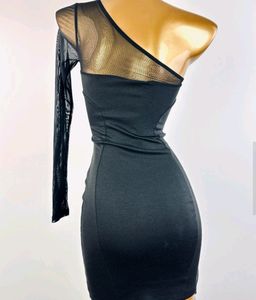 90s Goth Sexy Mini Dress