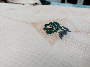 Embroidered Kurti with Lace Trim