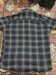 Black &amp; Brown Plaid Shirt