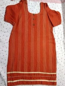 Dark Orange Pant Suit