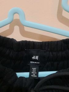 H&amp;M Black Cargo Pants