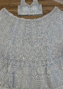 Wedding Special Sequins &amp; Thread Work Lehenga