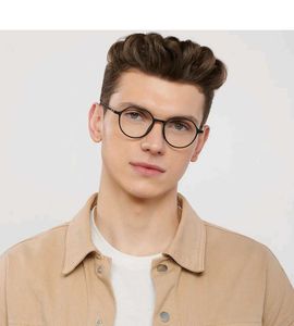 Black Grey Full Rim RoundLenskart Air Essentials M