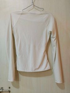 Wrap Long Sleeve Top